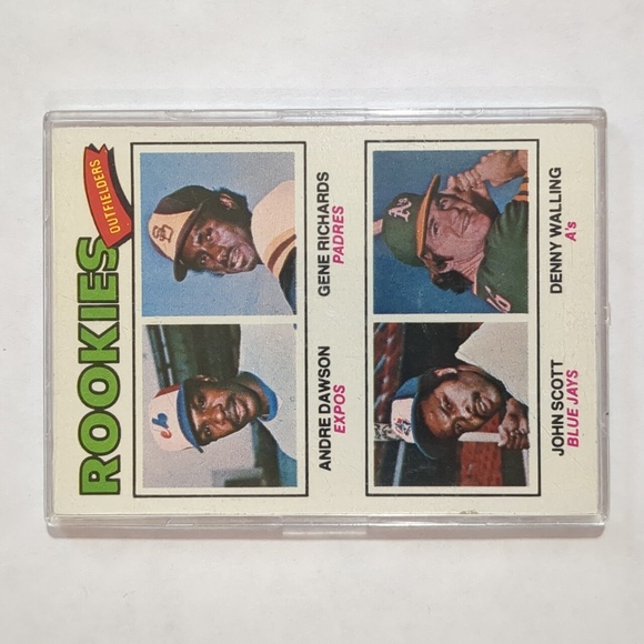 Andre Dawson 1977 Topps # 473 rookie baseball card - Picture 11 of 11